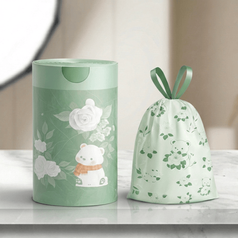 أكياس نفايات صغيرة بنقوش زخرفية | Patterned Mini Trash Bag