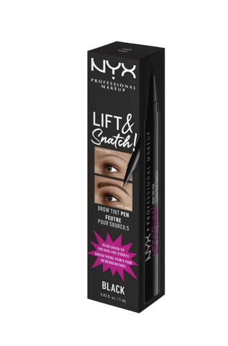 Snap Brow Lift Liquid Eyebrow Pen Pro Tint from Nax - 10 | Black