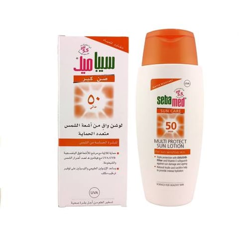 سيباميد لوشن واقي شمس للبشرة الحساسة SPF 50 - 150 مل