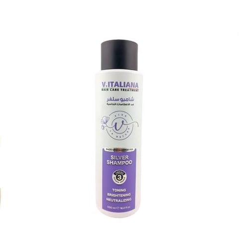 V.Italiana Silver Shampoo for Brassiness Neutralization - 500ml