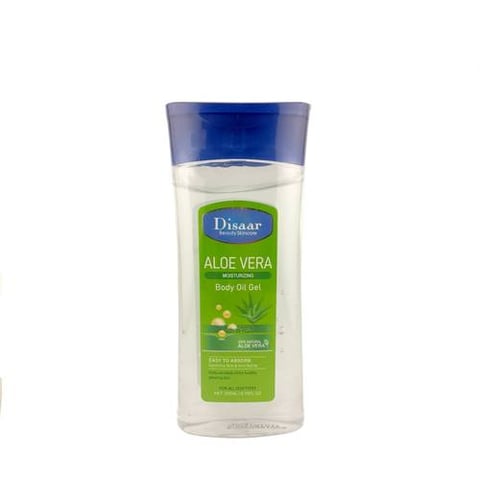 Disaar Aloe Vera Body Oil Gel - Moisturizing & Soothing (200ml)