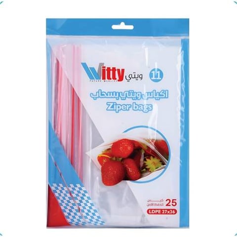 Witty Ziplock Bags No. 11 – 36 × 27 cm 