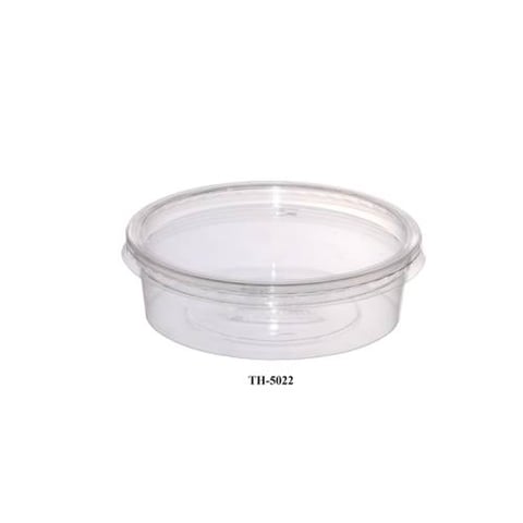 علب بلاستيك دائرية 120 cc رقم TH-5022 الراشد