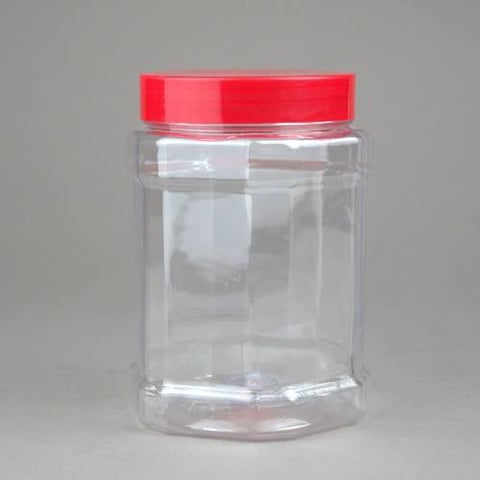 Hexagonal Jar 700 ml ASG