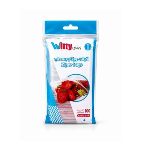 Witty Ziplock Bags No. 1 – 7 × 5 cm 
