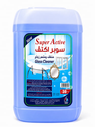ملمع زجاج جركن كبير 30 لتر سوبر اكتف