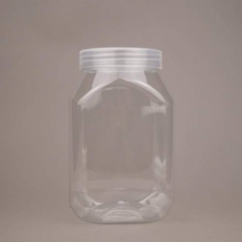 Square transparent jar 1175 ml – ASG