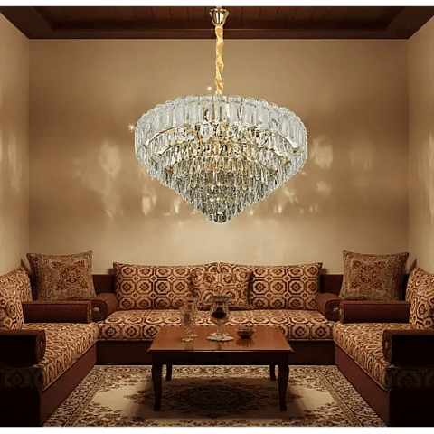 علاقي مودرن ذهبي E14*15