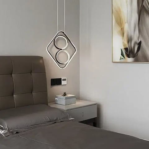 علاقي مودرن400*310 ذهبي لون الانارة 3 اضاءات 60 واط
