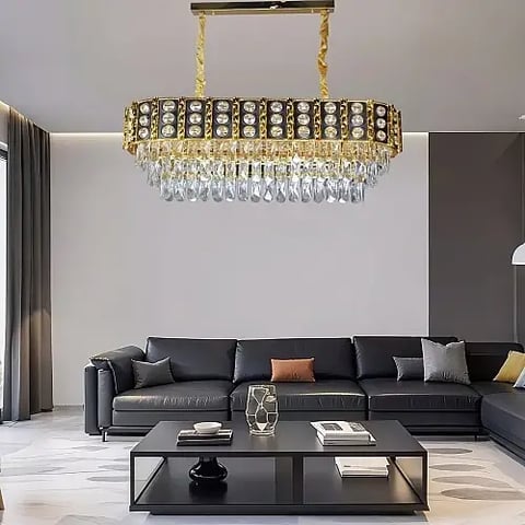 علاقي مودرن ذهبي E14*14 مقاس 1000*350 ملم