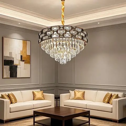 علاقي مودرن ذهبي E14*9