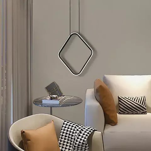 علاقي مودرن400*310اسود لون الانارة 3 اضاءات 30 واط
