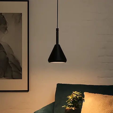 سلندر علاقي بشكل اسطواني لمبة نوع GU10 سلك طول 2 متر