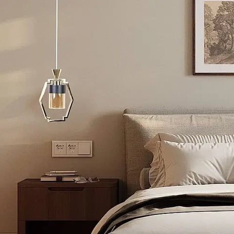 علاقي مودرن ذهبي E27*1