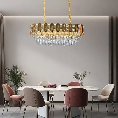 علاقي مودرن ذهبي E14*10 مقاس 800*300 ملم
