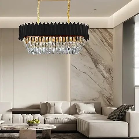 علاقي مودرن اسود E14*10 مقاس 800*300 ملم
