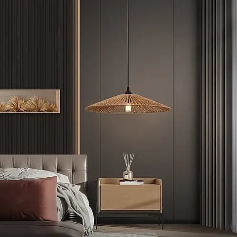 نجف مودرن بني E27*1 مقاس 60 سم
