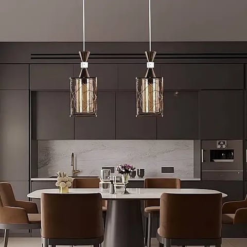 علاقي مودرن ذهبي E27*1