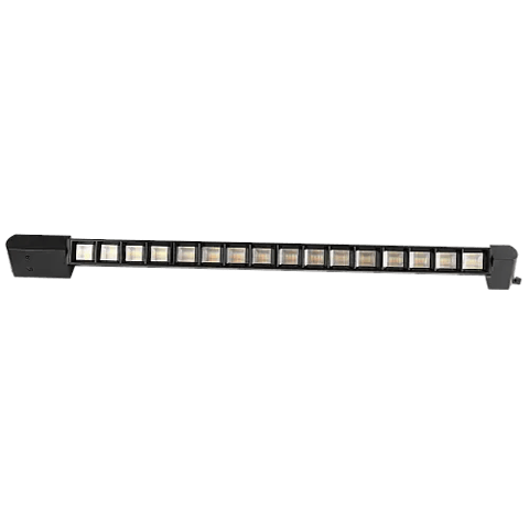 كشاف مجرى مانع توهج متحرك اسود المطور CCT لون الانارة مثبت متعدد ( اصفر - ابيض - شمسي ) 60 سم 40 واط ( مباشر بدون ترنس ) همر