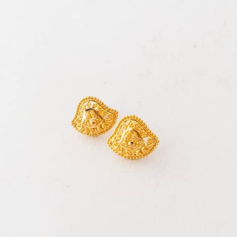 حلق هندي ساده عيار 21  XR 