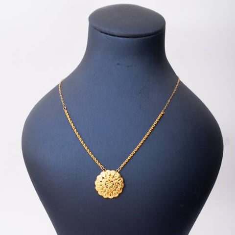 عقد كرسي جابر المبروم عيار 21