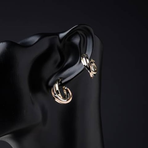 حلق ذهب عيار 18