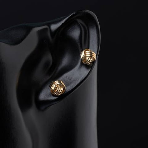 حلق ذهب عيار 18