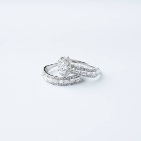 18K Gold Twin Ring