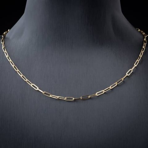عقد ذهب عيار 18