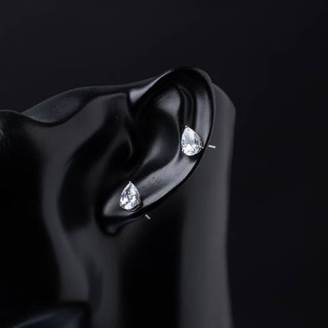 حلق ذهب عيار 18