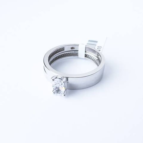 18K Gold Twin Ring