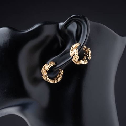 18K Gold Earrings