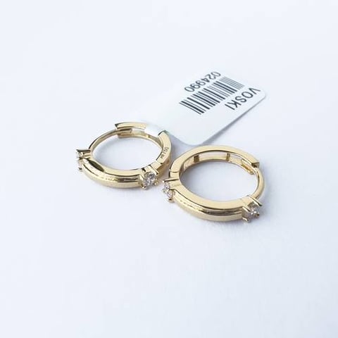 حلق ذهب عيار 18