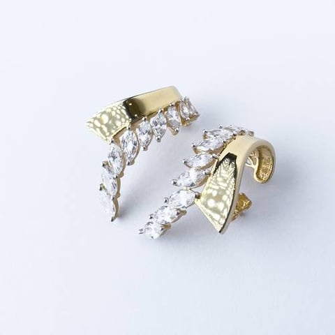حلق ذهب عيار 18