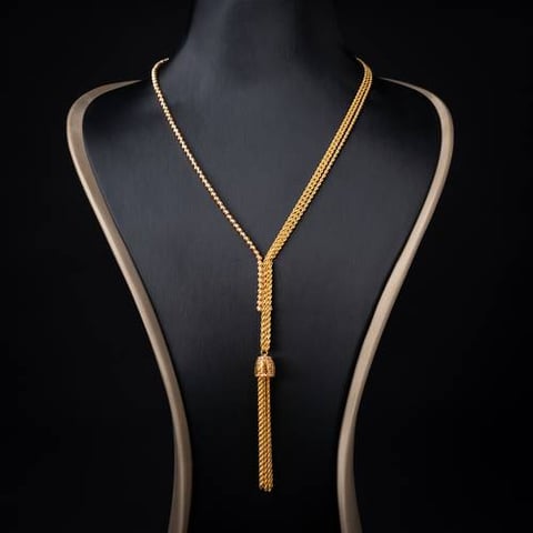 طقم ذهب عيار 21