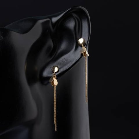 حلق ذهب عيار 18