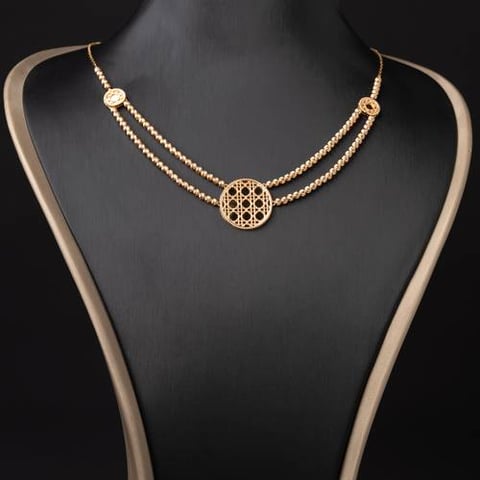 عقد ذهب عيار 21