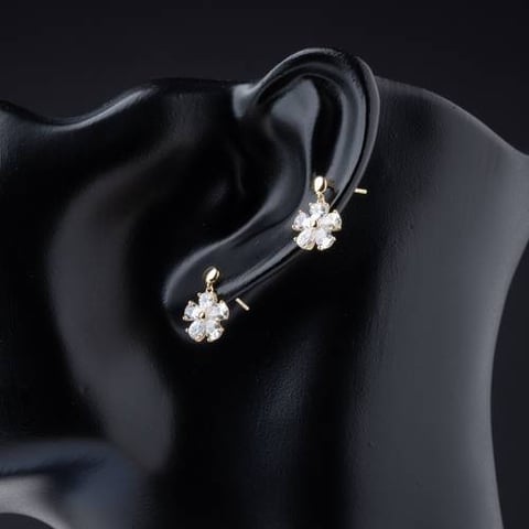 18K Gold Earrings
