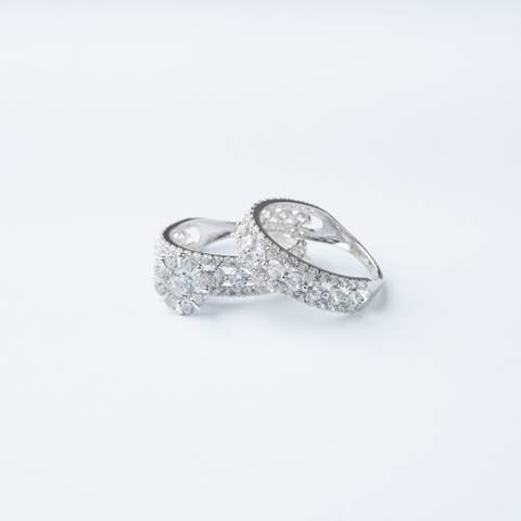 18K Gold Twin Ring