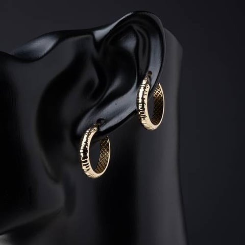 18K Gold Earrings