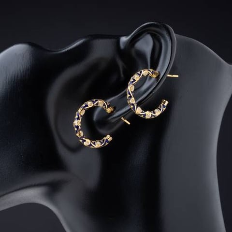21K Gold Earrings