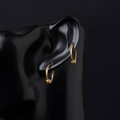 حلق ذهب عيار 21