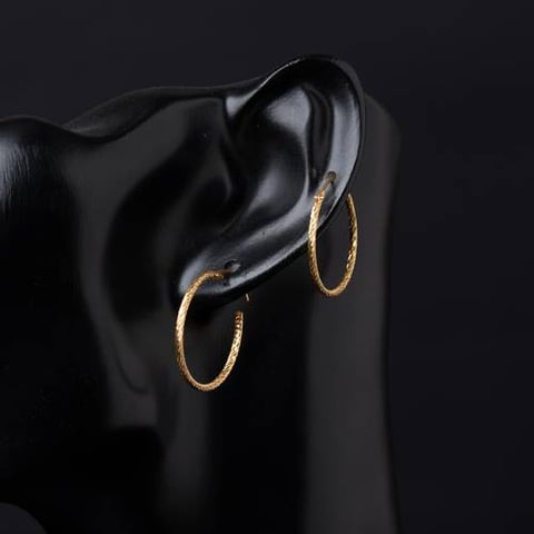 21K Gold Earrings