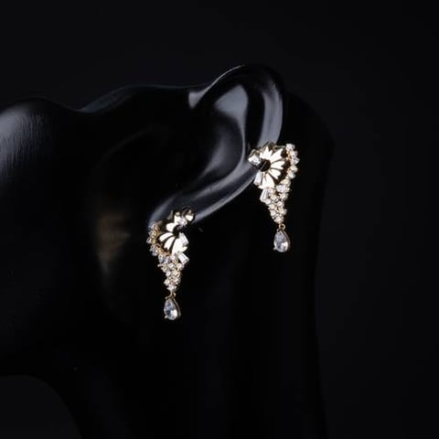 18K Gold Earrings