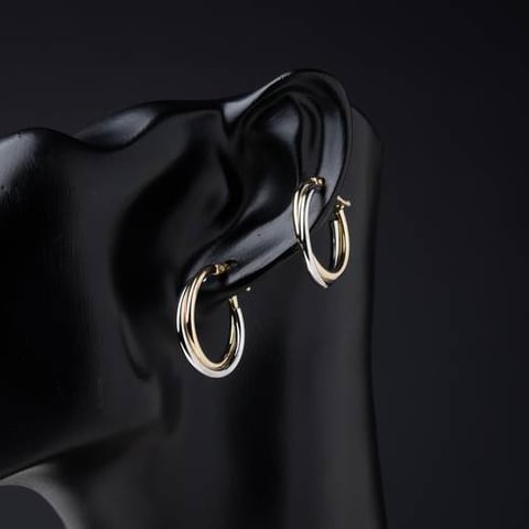 18K Gold Earrings