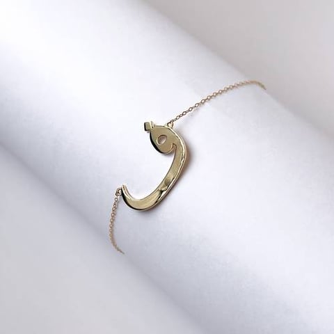 انسيال ذهب عيار 18