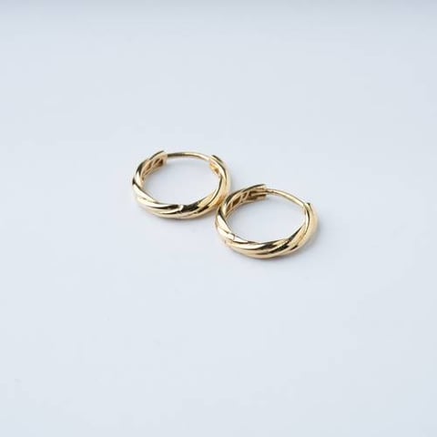 18K Gold Earrings
