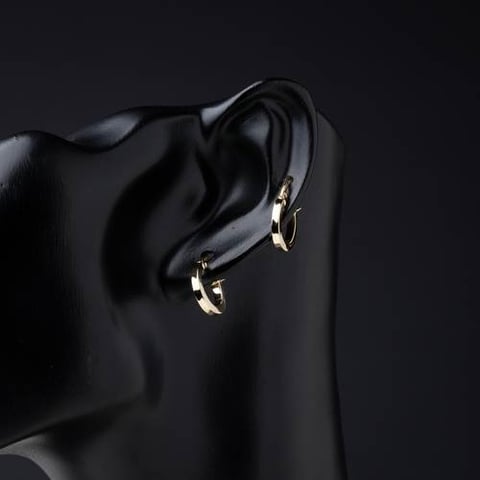 18K Gold Earrings