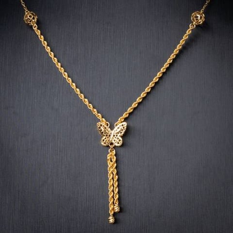 عقد ذهب عيار 21