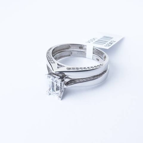 18K Gold Twin Ring